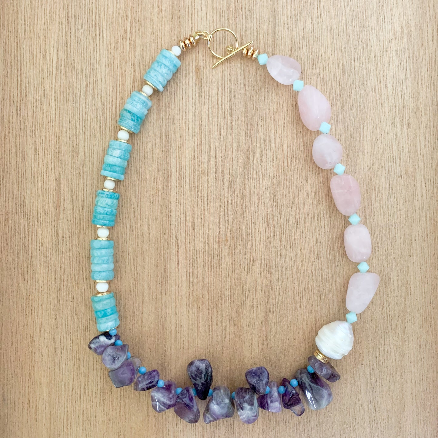 Baroque Pearlies: Gemstone Layers