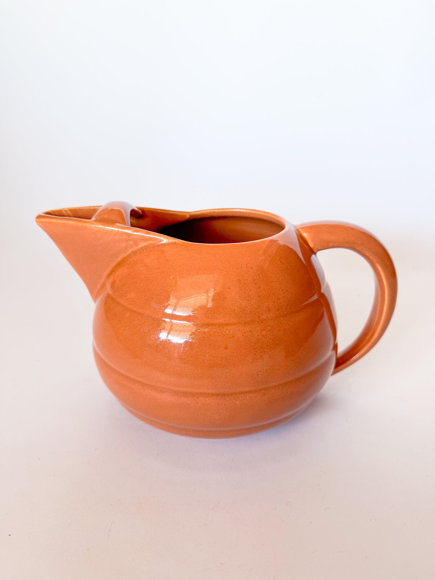 Vintage Bauer Pottery Beehive Pitcher
