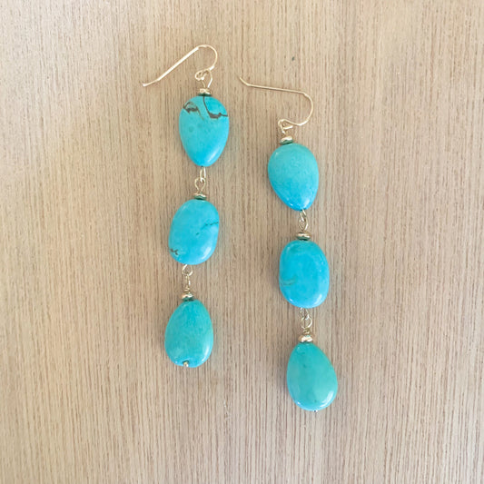 Turquoise Drop Earrings