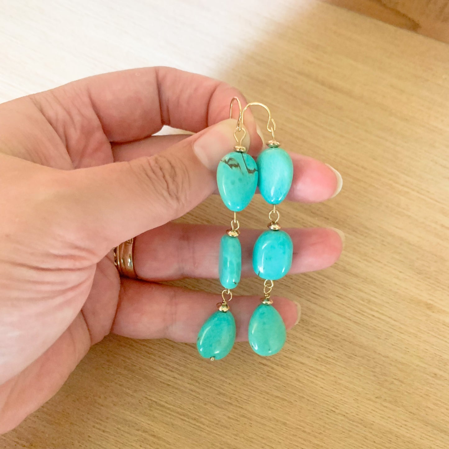 Turquoise Drop Earrings