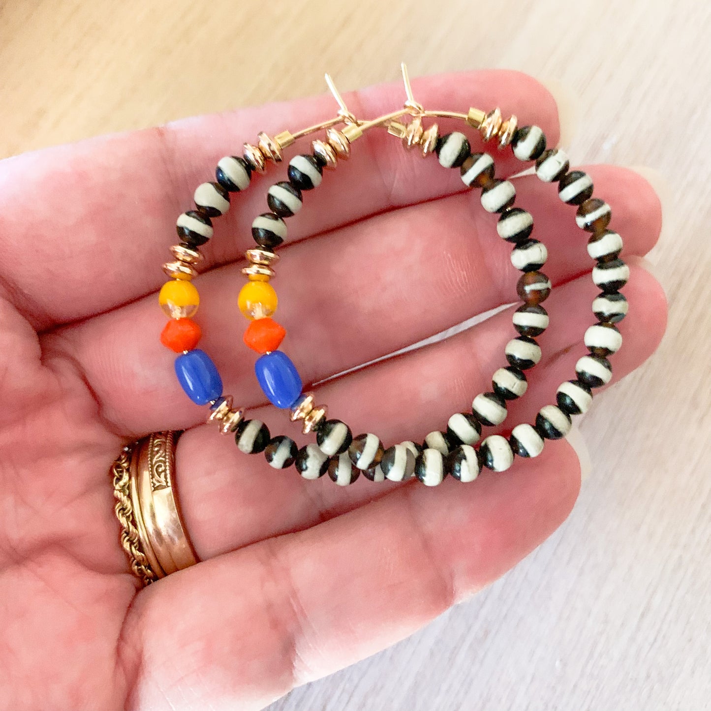 Multi Zebra Hoops
