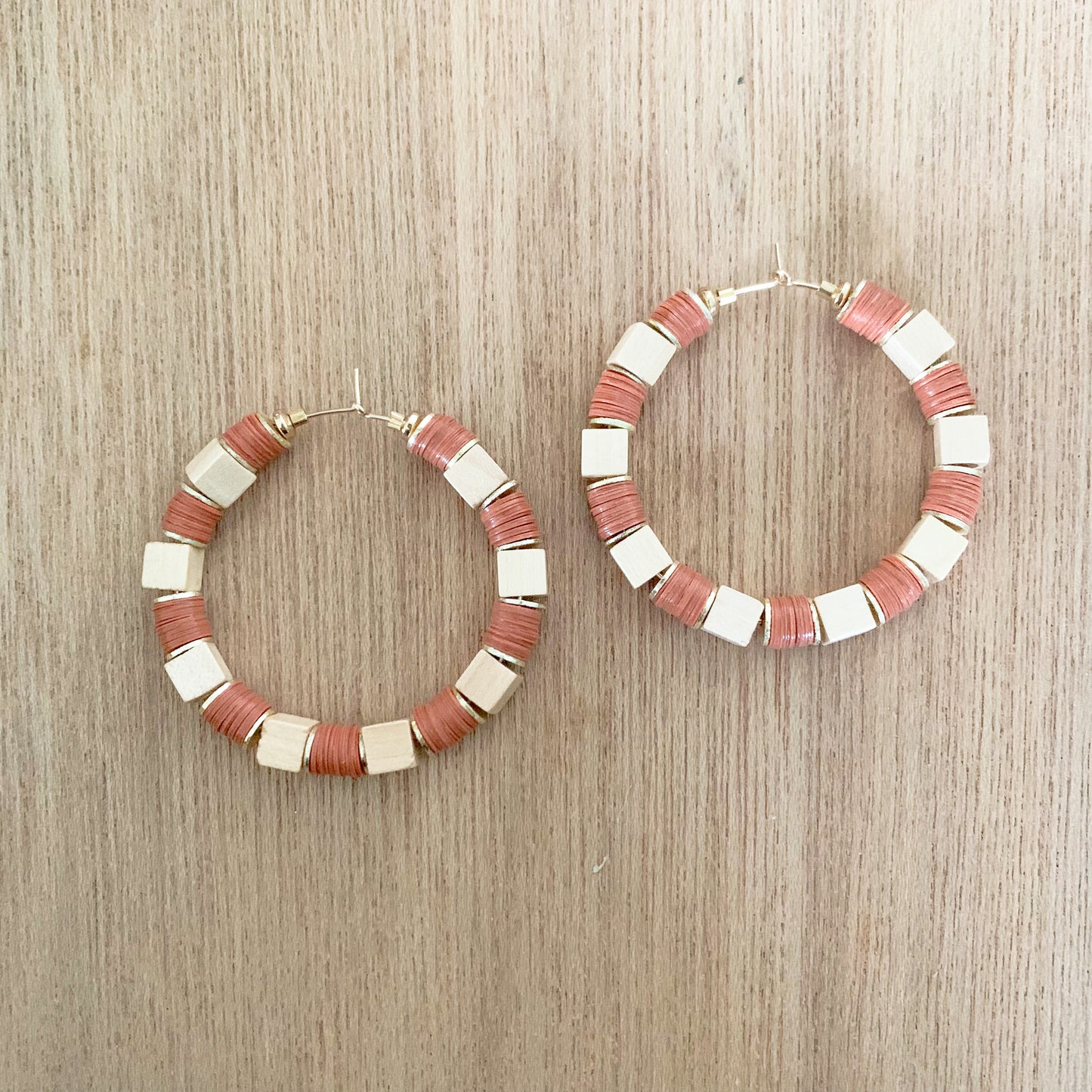 Natural Check Hoops