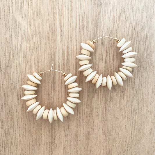 Natural Wood Hoops