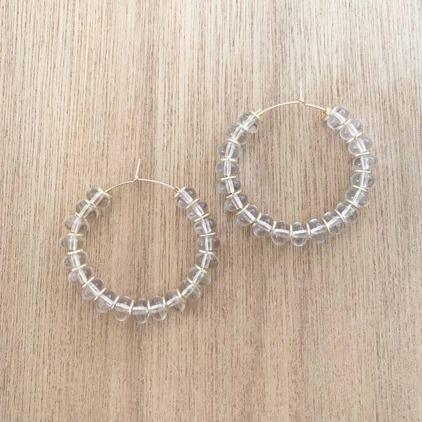 Crystal Clear Hoops