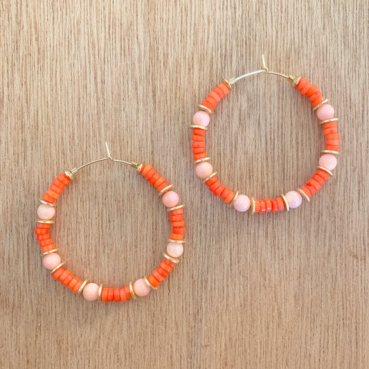 Peach Hoops