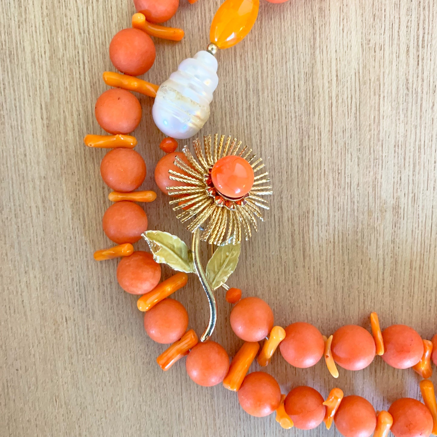 Baroque Pearlies: Orange You Glad