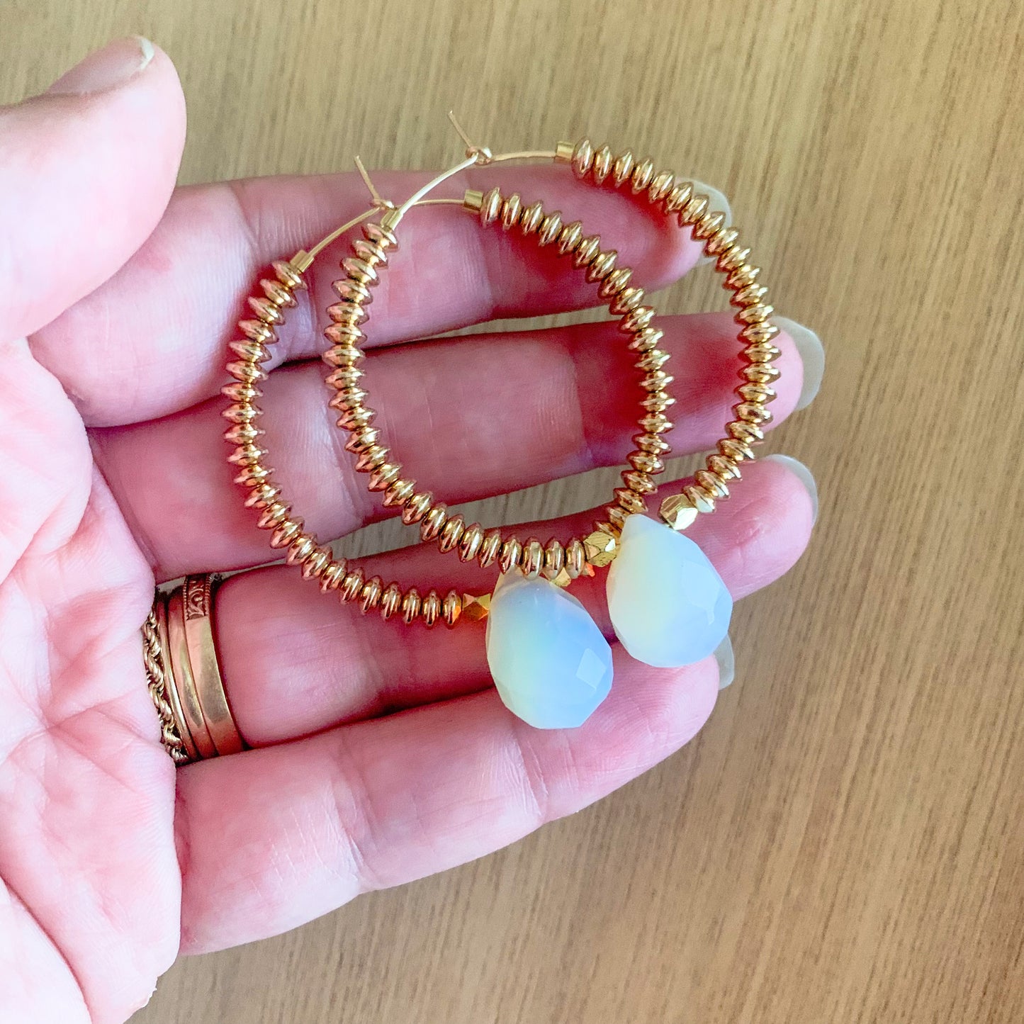 Opal Hoops