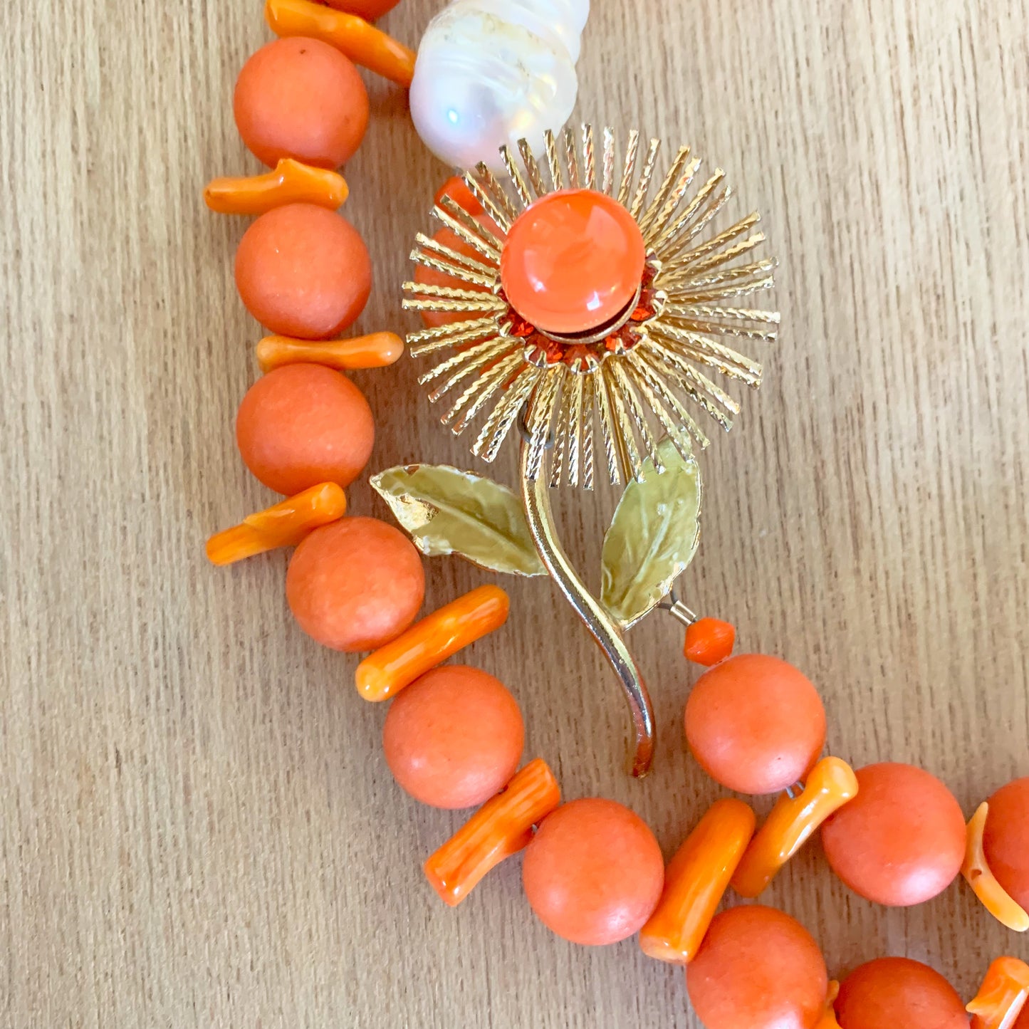 Baroque Pearlies: Orange You Glad