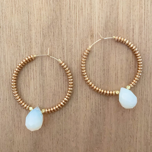 Opal Hoops