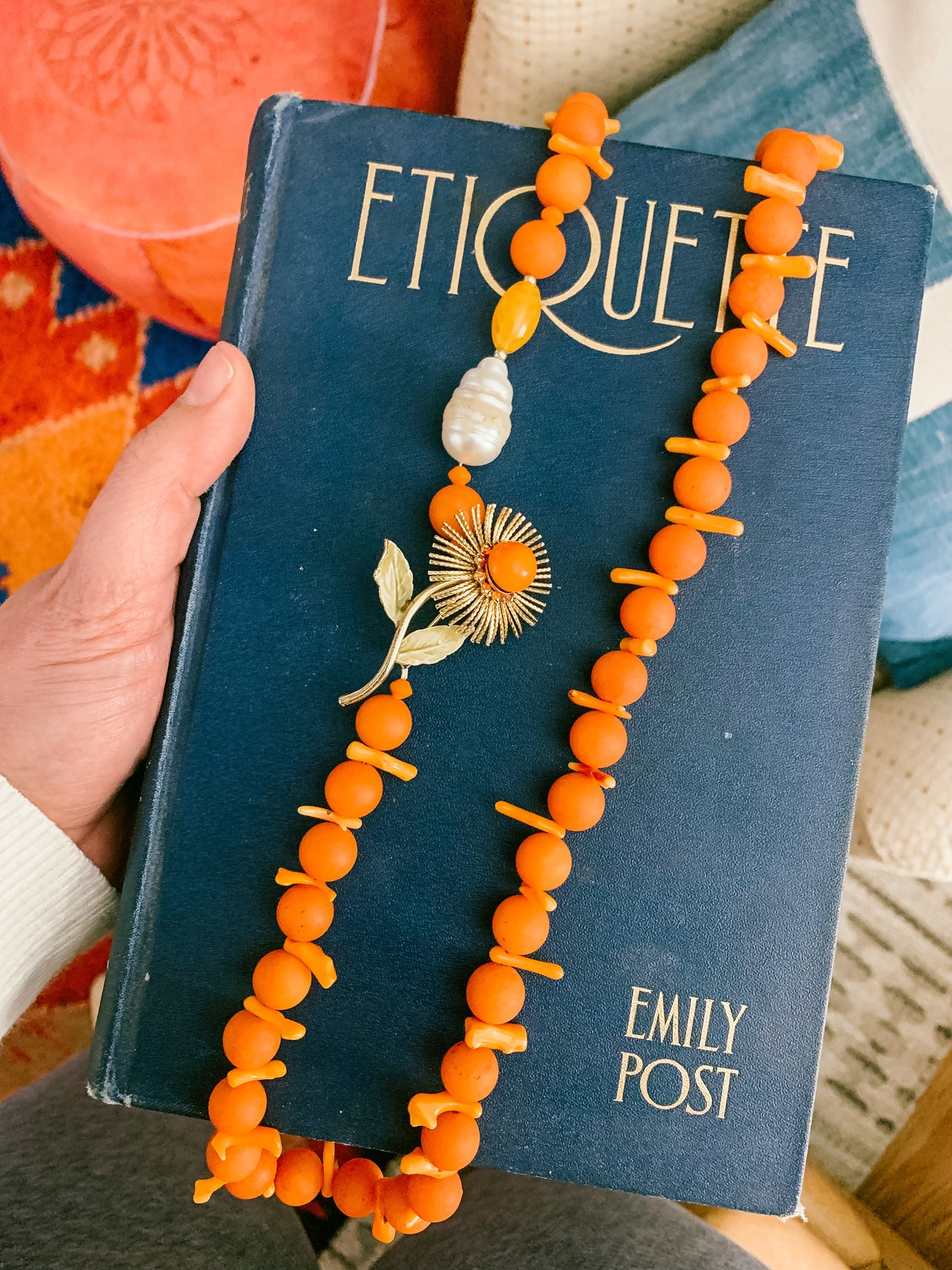 Baroque Pearlies: Orange You Glad