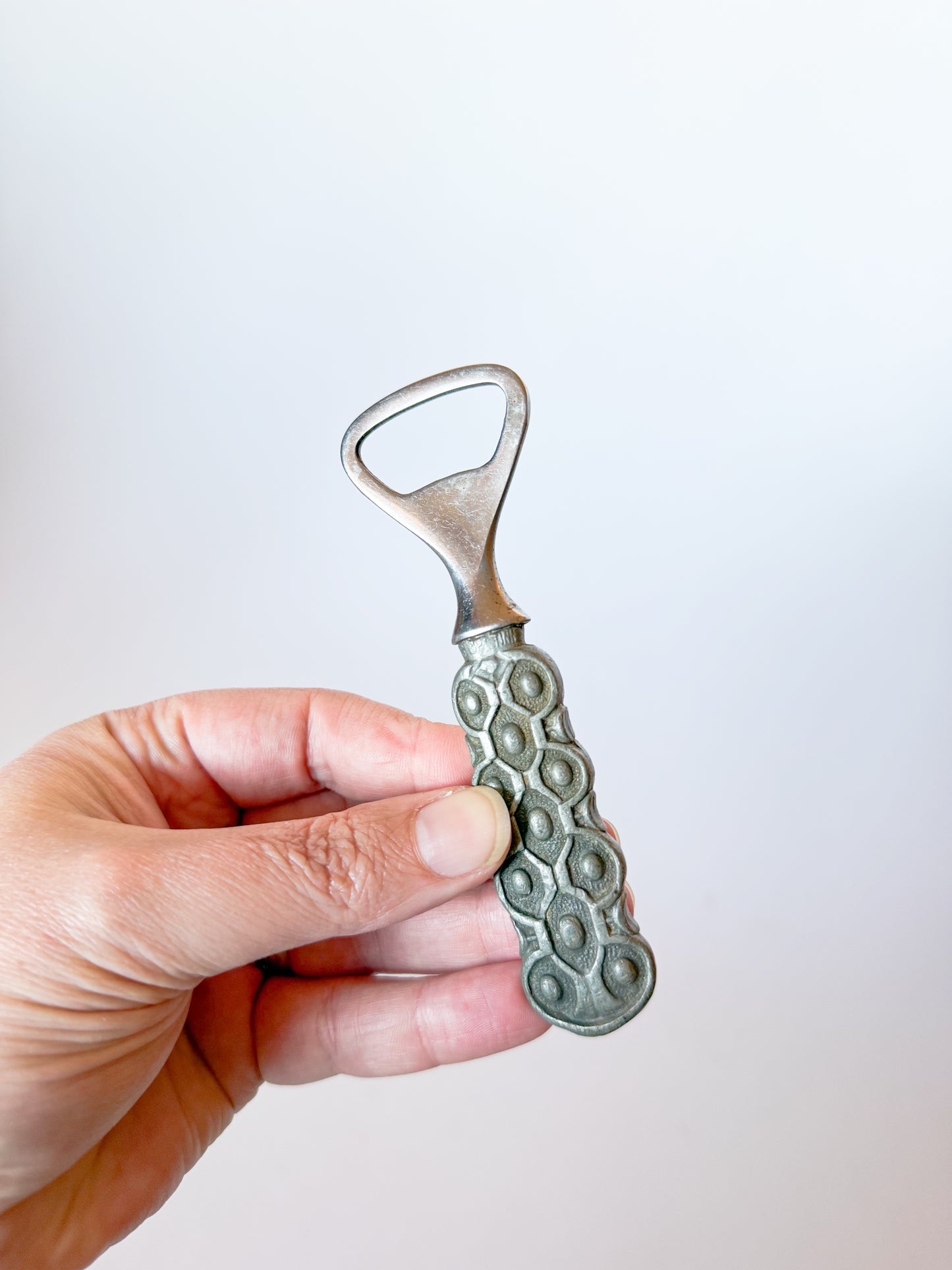 1950s Norwegian Pewter Bottle Opener