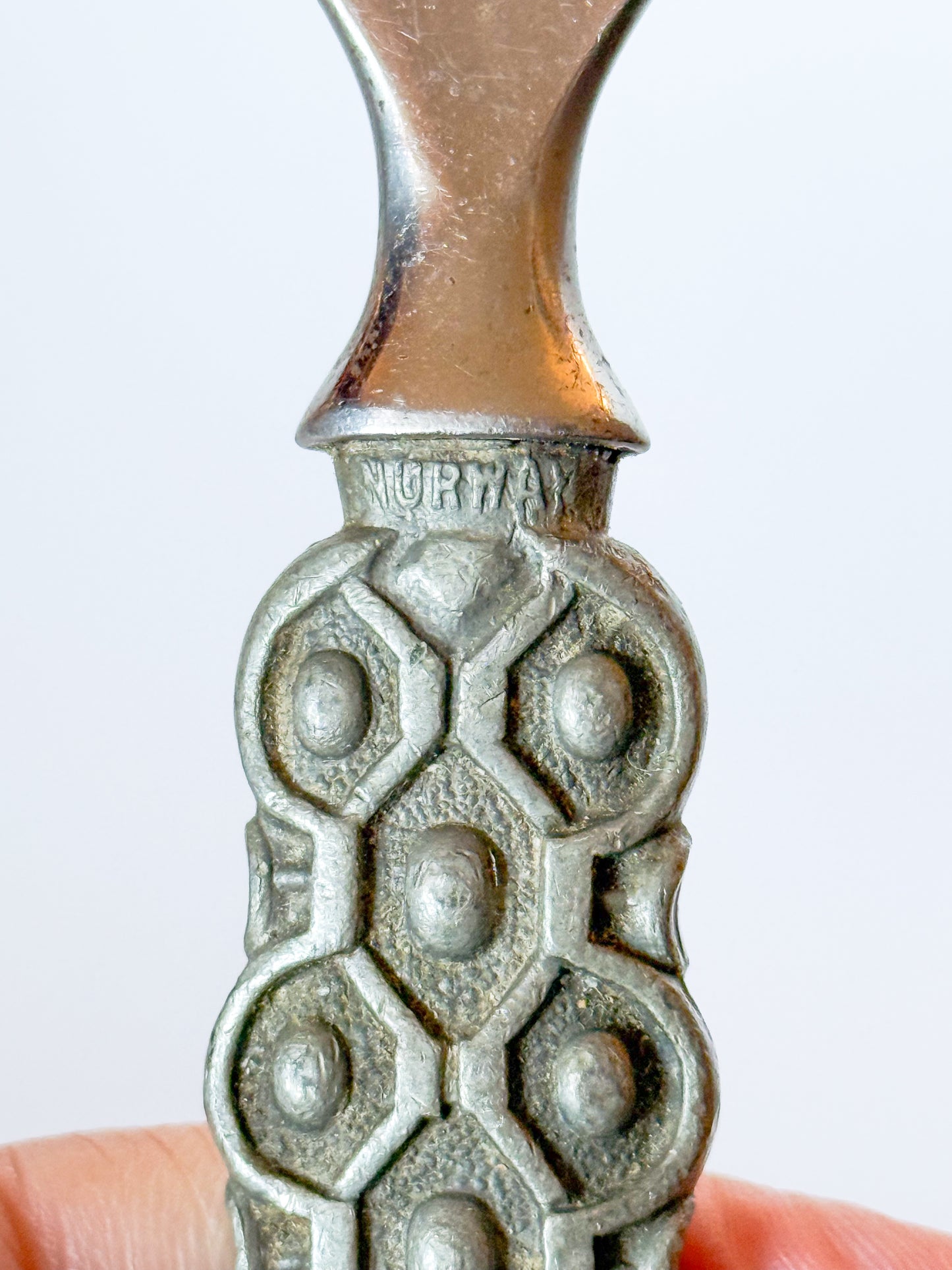 1950s Norwegian Pewter Bottle Opener