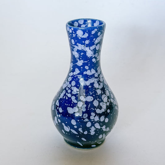 Small Vintage Splatter Ware Bud Vase