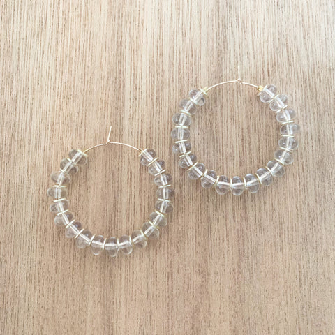 Crystal Clear Hoops