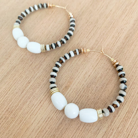 Zebra Hoops