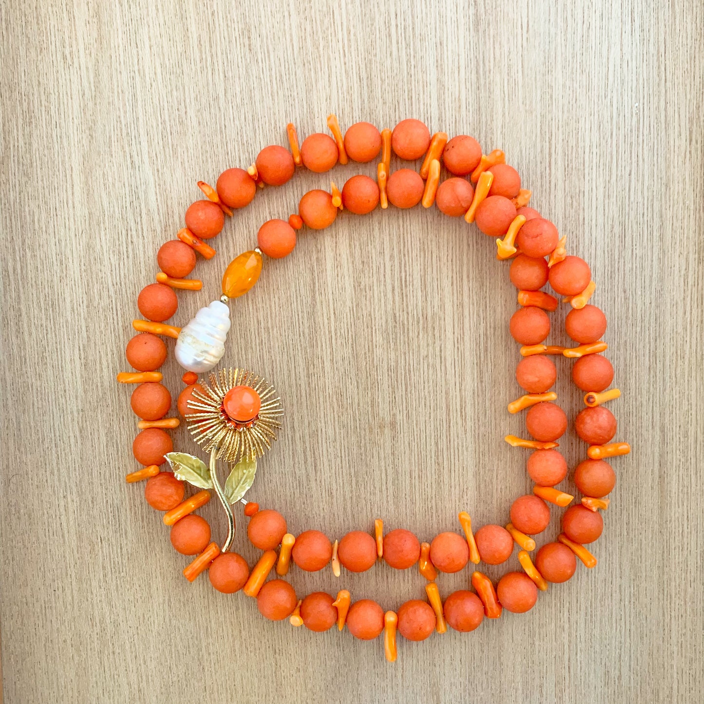 Baroque Pearlies: Orange You Glad