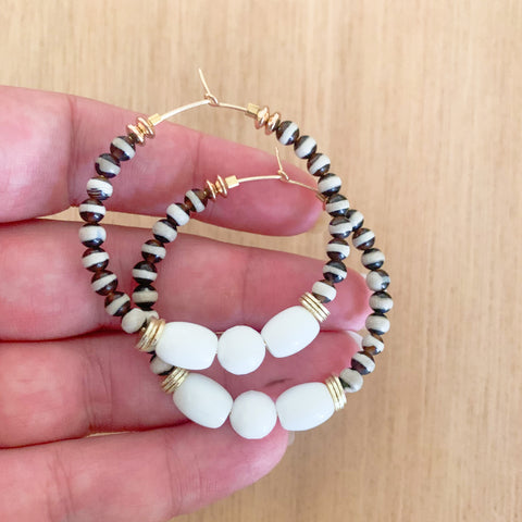 Zebra Hoops