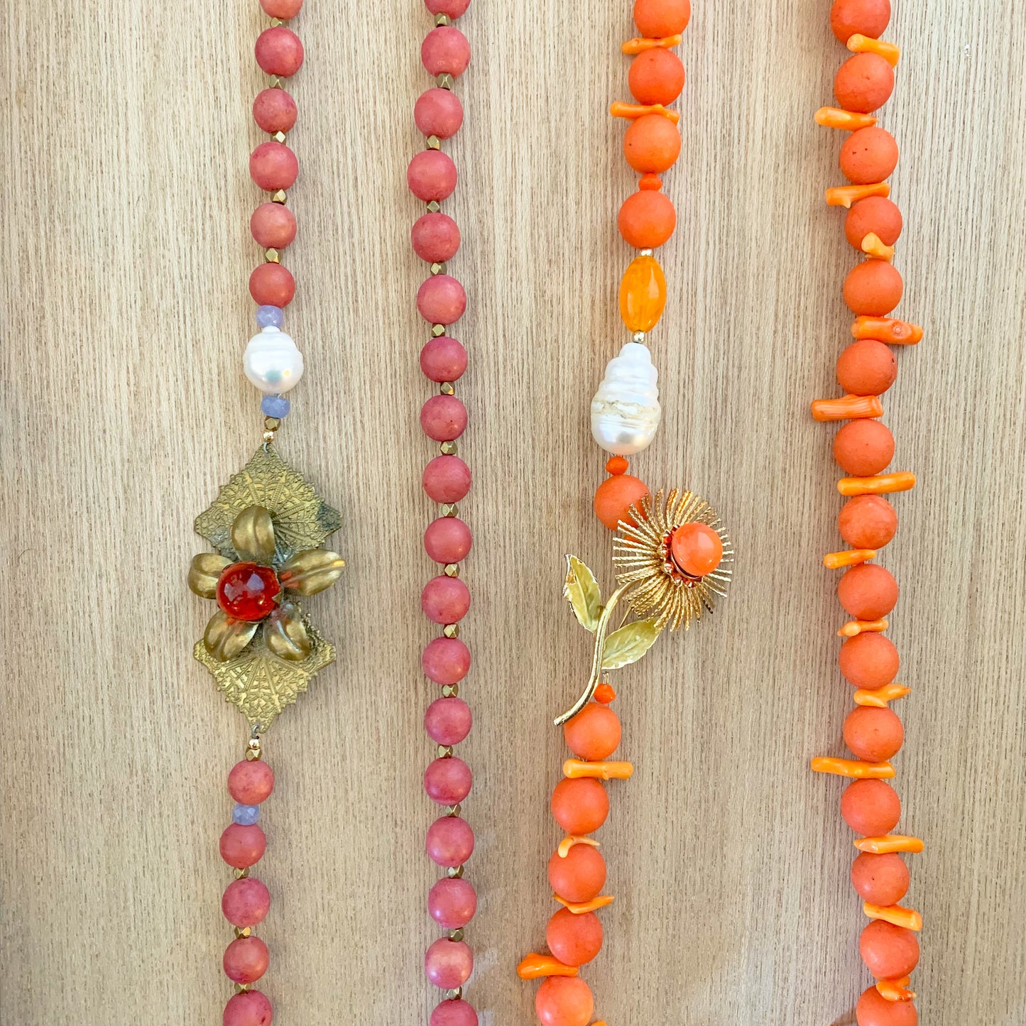 Baroque Pearlies: Orange You Glad